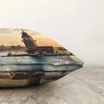 Kız Kulesi Figürlü Dijital Baskılı Dekoratif Modern Raşel Kadife Yastık Kırlent Kılıfı Realhomes