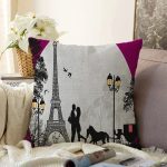 - Sonil-K18-Gorsel - Realhomes  Aşk Temalı Dijital Baskılı Dekoratif Raşel Kadife Yastık Kırlent Kılıfı Realhomes