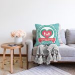I Love My Family Aile Temalı Dijital Baskılı Dekoratif Raşel Kadife Yastık Kırlent Kılıfı Realhomes