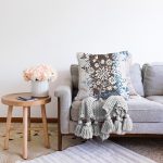 - Sonil-K29-Gorsel-1 - Realhomes Şık Çiçek Çizimli İllüstrasyon Dijital Baskılı Dekoratif Raşel Kadife Yastık Kırlent Kılıfı Realhomes