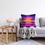 - Sonil-K3184-Gorsel-1 - Realhomes Mor Renkli Plaj Özel Tasarımlı Dijital Baskılı Modern Şönil Yastık Kırlent Kılıfı Realhomes