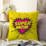 - Sonil-K3276-Gorsel - Realhomes  Super Mom Özel Tasarımlı Dijital Baskılı Modern Raşel Kadife Yastık Kırlent Kılıfı Realhomes