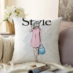 - Sonil-K3302-Gorsel - Realhomes  Your Style Özel Tasarım Dijital Baskılı Modern Raşel Kadife Yastık Kırlent Kılıfı Realhomes