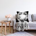 - Sonil-K3346-Gorsel-1 - Realhomes Fornasetti Özel Tasarım Dijital Baskılı Dekoratif Raşel Kadife Yastık Kırlent Kılıfı Realhomes