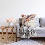 - Sonil-K3418-Gorsel-1 - Realhomes  Deniz Yıldızları Özel Tasarımlı Dijital Baskılı Modern Raşel Kadife Yastık Kırlent Kılıfı Realhomes