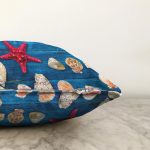 - Sonil-K3419-Gorsel-2 - Realhomes Mavi Zeminli Deniz Yıldızı Dijital Baskılı Modern Raşel Kadife Yastık Kırlent Kılıfı Realhomes