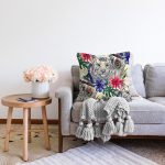 - Sonil-K3424-Gorsel-1 - Realhomes Özel Tasarım Suluboya Amazon Desenli Dijital Baskılı Raşel Kadife Yastık Kırlent Kılıfı Realhomes