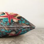 - Sonil-K3434-Gorsel-2 - Realhomes  Renkli Deniz Yıldızları Özel Tasarımlı Modern Raşel Kadife Yastık Kırlent Kılıfı Realhomes