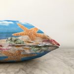 - Sonil-K3435-Gorsel-2 - Realhomes Deniz Yıldızı Özel Tasarımlı Modern Raşel Kadife Yastık Kırlent Kılıfı Realhomes