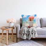 - Sonil-K3439-Gorsel-1 - Realhomes  Sea and Icecream Özel Tasarımlı Dijital Baskılı Modern Raşel Kadife Yastık Kırlent Kılıfı Realhomes