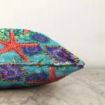 - Sonil-K3442-Gorsel-2 - Realhomes Deniz Canlıları Özel Tasarım Dijital Baskılı Modern Kumaş Şönil Yastık Kırlent Kılıfı Realhomes