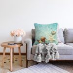 - Sonil-K3452-Gorsel-1 - Realhomes Özel Tasarım Deniz Yıldızı Motifli Dijital Baskılı Kumaş Raşel Kadife Yastık Kırlent Kılıfı Realhomes