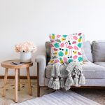 - Sonil-K3475-Gorsel-1 - Realhomes  Realhomes Hello Summer Özel tasarımlı Modern Dijital Baskılı Modern Raşel Kadife Yastık Kırlent Kılıfı Realhomes