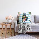 - Sonil-K3479-Gorsel-1 - Realhomes Çapa Desenli Dijital Baskılı Modern Raşel Kadife Yastık Kırlent Kılıfı Realhomes