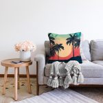 - Sonil-K3480-Gorsel-1 - Realhomes Watercolor Gün Batımı Dijital Baskılı Modern Raşel Kadife Yastık Kırlent Kılıfı Realhomes