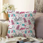 - Sonil-K3505-Gorsel - Realhomes Realhomes Özel Tasarım Fashion Dijital Baskılı Modern Raşel Kadife Yastık Kırlent Kılıfı Realhomes