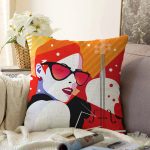 - Sonil-K3519-Gorsel - Realhomes  Fashion Woman Özel Tasarım Dijital Baskılı Modern Raşel Kadife Yastık Kırlent Kılıfı Realhomes