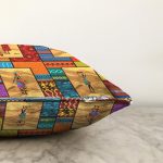 - Sonil-K3522-Gorsel-2 - Realhomes Mozaik African Desenli Dijital Baskılı Modern Raşel Kadife Yastık Kırlent Kılıfı Realhomes