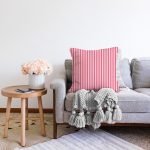 - Sonil-K3537-Gorsel-1 - Realhomes  Pembe Tonları Dijital Baskılı Dijital Baskılı Modern Raşel Kadife Yastık Kırlent Kılıfı Realhomes