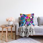 - Sonil-K3541-Gorsel-1 - Realhomes  Popart Love Motifli Dijital Baskılı Modern Şönil Yastık Kırlent Kılıfı Realhomes