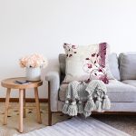 - Sonil-K3601-Gorsel-1 - Realhomes Pembe Ahenk Özel Yasarım Dijital Baskılı Modern Şönil Yastık Kırlent Kılıfı Realhomes