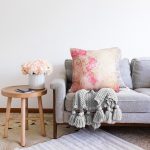 - Sonil-K3613-Gorsel-1 - Realhomes  Çiçek Motifli Tasarım Dijital Baskılı Modern Raşel Kadife Yastık Kırlent Kılıfı Realhomes