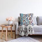 - Sonil-K3629-Gorsel-1 - Realhomes  Kaplan Desenli İllüstrasyon Dijital Baskılı Özel Tasarım Modern Raşel Kadife Yastık Kırlent Kılıfı Realhomes