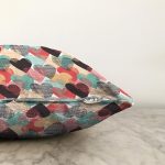 - Sonil-K3631-Gorsel-2 - Realhomes  Renkli Kalpler Dijital Baskılı Raşel Kadife Yastık Kırlent Kılıfı Realhomes