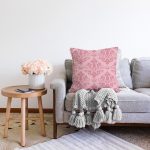 - Sonil-K3644-Gorsel-1 - Realhomes Pudra Renkli Özel Tasarım Dijital Baskılı Modern Raşel Kadife Yastık Kırlent Kılıfı Realhomes