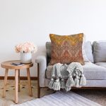 Pastel Renkli Özel Tasarım Dijital Baskılı Raşel Kadife Yastık Kırlent Kılıfı Realhomes