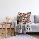 - Sonil-K3650-Gorsel-1 - Realhomes  Kuru Kafa Motifli Dijital Baskılı Modern Raşel Kadife Yastık Kırlent Kılıfı Realhomes