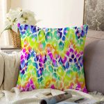 - Sonil-K3651-Gorsel - Realhomes Renkli Desenler Dijital Baskılı Modern Raşel Kadife Yastık Kırlent Kılıfı Realhomes