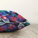 - Sonil-K3652-Gorsel-2 - Realhomes  Renkli Tüyler Dijital Baskılı Modern Raşel Kadife Yastık Kırlent Kılıfı Realhomes