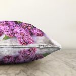 Göz Motifli Özel Tasarım Dijital Baskılı Modern Raşel Kadife Yastık Kırlent Kılıfı Realhomes