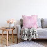 - Sonil-K3666-Gorsel-1 - Realhomes Pembe Zarafeti Özel Tasarım Dijital Baskılı Modern Raşel Kadife Yastık Kırlent Kılıfı Realhomes