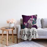 - Sonil-K3679-Gorsel-1 - Realhomes Mor zeminli 3D Dijital Baskılı Modern Raşel Kadife Yastık Kırlent Kılıfı Realhomes