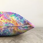 Spring Özel Tasarım Dijital Baskılı Modern Raşel Kadife Yastık Kırlent Kılıfı Realhomes