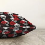 Etnik Motifli Dijital Baskılı Modern Raşel Kadife Yastık Kırlent Kılıfı Realhomes