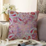 - Sonil-K3726-Gorsel - Realhomes Karmaşık Etnik Desenli Özel Tasarım Dijital Baskılı Modern Raşel Kadife Yastık Kırlent Kılıfı Realhomes