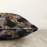 Karmaşık Motifli Özel Tasarım Dijital Baskılı Modern Raşel Kadife Yastık Kırlent Kılıfı Realhomes