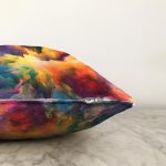 3 Boyutlu Dijital Baskılı Modern Raşel Kadife Yastık Kırlent Kılıfı Realhomes