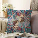 - Sonil-K3746-Gorsel - Realhomes Kadın Motifli Dijital Baskılı Modern Şönil Yastık Kırlent Kılıfı Realhomes