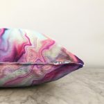 - Sonil-K3751-Gorsel-2 - Realhomes  Ebru Motifli Dijital Baskılı Modern Raşel Kadife Yastık Kırlent Kılıfı Realhomes