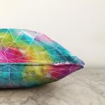 - Sonil-K3761-Gorsel-2 - Realhomes  Renkli Mozaik Motifli Dijital Baskılı Modern Raşel Kadife Yastık Kırlent Kılıfı Realhomes