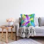 - Sonil-K3773-Gorsel-1 - Realhomes  Renkli Tüyler Dijital Baskılı Modern Raşel Kadife Yastık Kırlent Kılıfı Realhomes