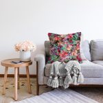 - Sonil-K3785-Gorsel-1 - Realhomes  Suluboya Desenli Dijital Baskılı Modern Raşel Kadife Yastık Kırlent Kılıfı Realhomes