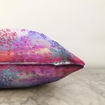 - Sonil-K3793-Gorsel-2 - Realhomes Gökyüzünde Çiçekler Tasarım Dijital Baskılı Modern Şönil Yastık Kırlent Kılıfı Realhomes