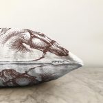 At Motifli Dijital Baskılı Dekoratif Raşel Kadife Yastık Kırlent Kılıfı Realhomes