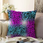 - Sonil-K3803-Gorsel - Realhomes Renkli Leopar Desenli Dijital Baskılı Modern Raşel Kadife Yastık Kırlent Kılıfı Realhomes