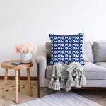 - Sonil-K3821-Gorsel-1 - Realhomes Nazar Boncuğu Motifli Dijital Baskılı Modern Raşel Kadife Yastık Kırlent Kılıfı Realhomes